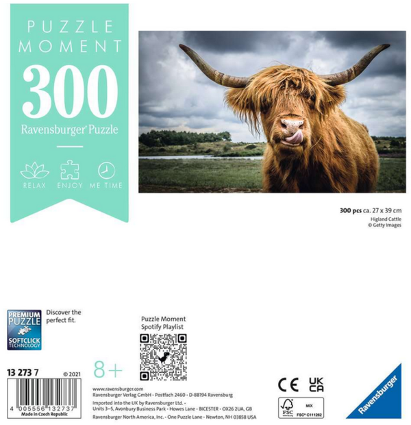 Puzzle "Moment" Highland Cattle
