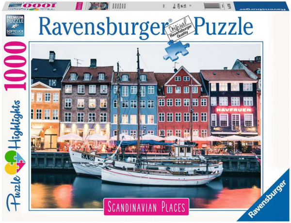 Puzzle Scandinavian Places - Kopenhagen, Dänemark