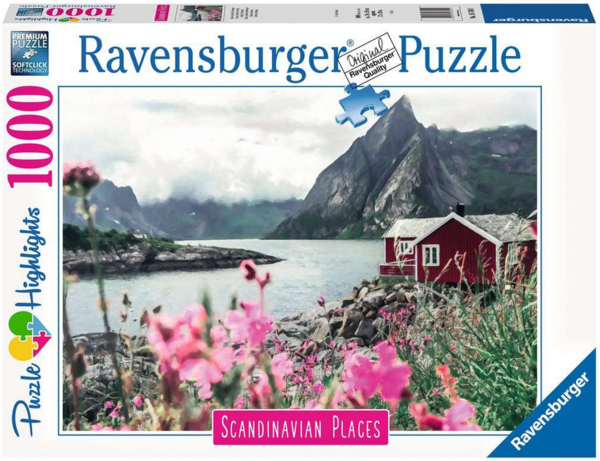 Puzzle Scandinavian Places - Reine, Lofoten, Norwegen
