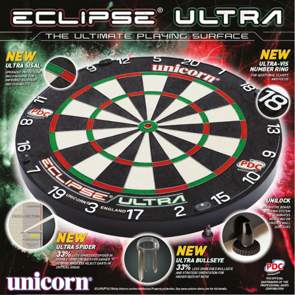 Unicorn Eclipse Ultra - TV Edition Bristle Board