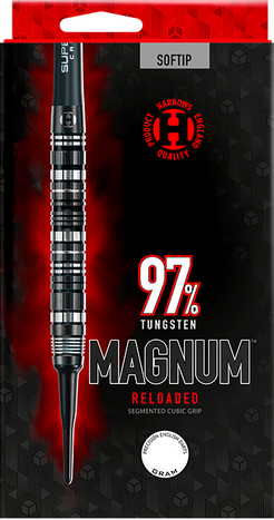 Harrows Softdart Magnum Reloded, 97% Tungsten