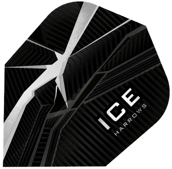 Harrows Flight ICE Recut, Standard, schwarz mit verschiedenen Farben