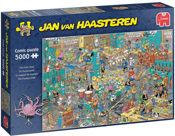 Puzzle Jan van Haasteren – Das Musikgeschäft