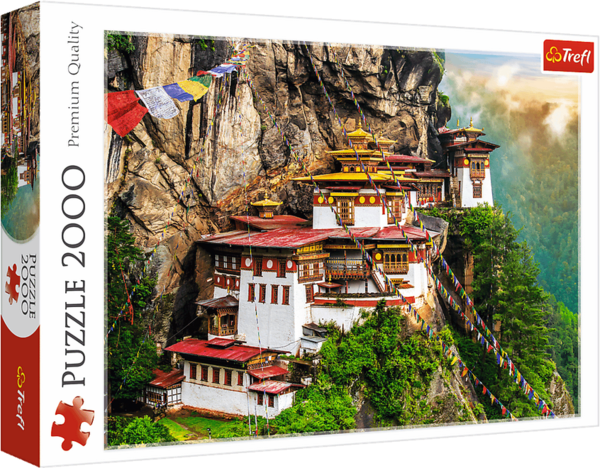Puzzle Tigernest Kloster Bhutan