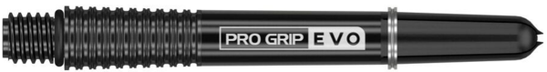 Target Shaft Pro Grip EVO AL, Schwarz, verschiedene Längen + Ersatztops