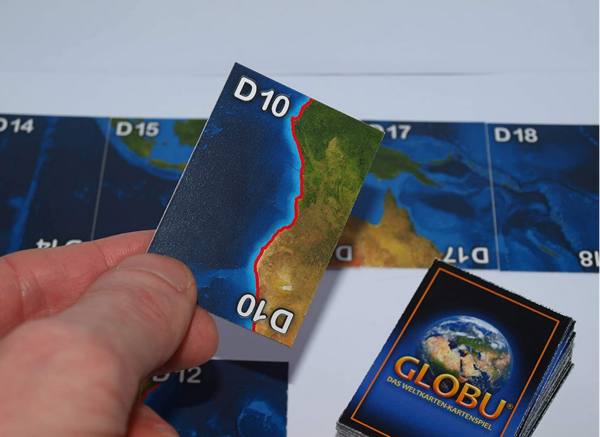 Globu das Weltkarten - Kartenspiel